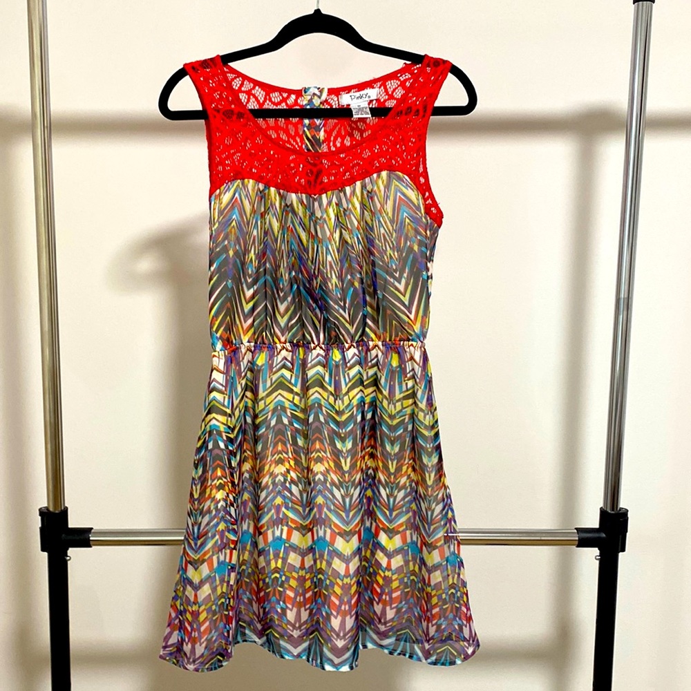 Unique like new Pinky Retro Dress